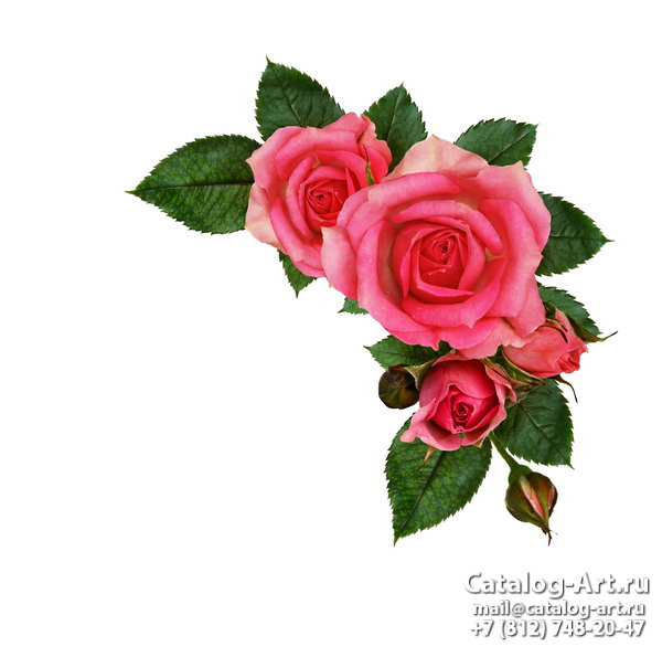 картинки для фотопечати на потолках, идеи, фото, образцы - Потолки с фотопечатью - Розовые розы 81